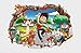 Produktbild Paw Patrol zerstörten Wand Aufkleber – 3D Schlafzimmer Jungen und Mädchen Wandbild Aufkleber Art Wand Größe: Groß 70 cm 50
