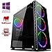 Produktbild VIBOX Killstreak RS880-300 Gaming PC Computer mit Spiel Bundle, Windows 10 Pro OS (3,7GHz AMD Ryzen Quad-Core Prozessor, Nvidia GeForce GTX 1060 Grafikkarte, 32Go DDR4 RAM, 240GB SSD, 2TB HDD)
