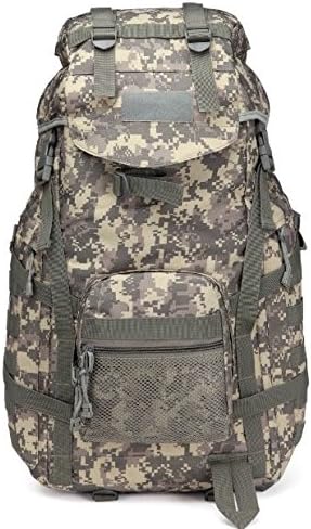 AireLibre Military Army Assault Pack Tactical Combat Trekking Rucksack Backpack Bag 50L (ACU camouflage)