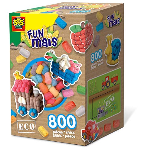 Ses France - 24967 - Kit De Loisirs Créatifs - Fun Maïs - 800 Pièces