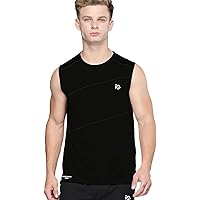 Men Athletic Gym Sleeveless T-Shirt with easy and quick dri technology, Muscle Tank Tops - Lightspeed