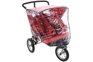 New RAINCOVER to FIT Out & About Nipper Twin 360 Double RAIN Cover/BABY REX
