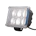 Autofy Universal 6 LED Flood Fog Auxiliary Light for All Bikes (Black) RS.929.00