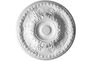 HOMESTAR Stuckrosette / Deckenrosette Prisca, Durchmesser 50 cm, 25217