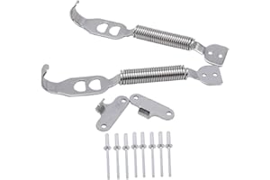 Asudaro Kit De Pasadores De Resorte Para Capó De Coche, 1 Par Clips De Resorte Panel De Ajuste De Bloqueo Multiusos, Fija Hook Hood Cierres
