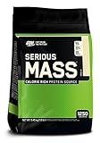 Optimum Nutrition Serious Mass Weight Gain Powder, 5.44 kg - Vanilla