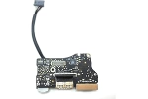 OLVINS Scheda I/O (w/USB, audio, ingresso CC 2) di ricambio per MacBook Air 13" A1466 I/O Board (metà 2013, inizio 2014, inizio 2015)