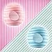 Eos Visibly Soft Lip Balm -Coconut Milk plus Vanilla Mint - Pack of two different flavours