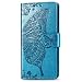 Produktbild idlehour P30 Hülle für Huawei P30 Handyhülle Flip Case, PU Leder Case Schutzhülle Tasche Schutz Cover Flipcase Etui Brieftasche Flipcover mit Ständer und Magnetverschluss,Blau