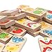 28 Pieces Wooden Solitaire Dominoes Set