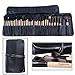 Eggsnow 32PCS Travel Makeup Brushes with Black Case,Makeup Brush Set,Eyeshadow,Eyeliner,Eyelash,Lip,Concealer Tool Kit