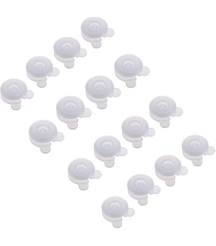 24Pcs Clip Ferma Copripiumino A Forma Di Fungo – Antiscivolo In ABS Con Superficie Morbida, Per Piumoni Fino A 7,5 Kg, Adatti Anche Per Tende, Asciugamani E Fai-da-te