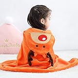 La forma animal,la belleza animal,la mezcla de toallas cómodas con algodón,hace que el bebése sienta bien.