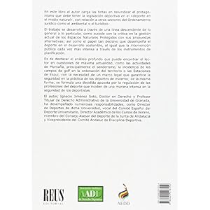 La configuración jurídica del deporte en el medio natural: Relaciones con el turismo, el desarrollo sostenib