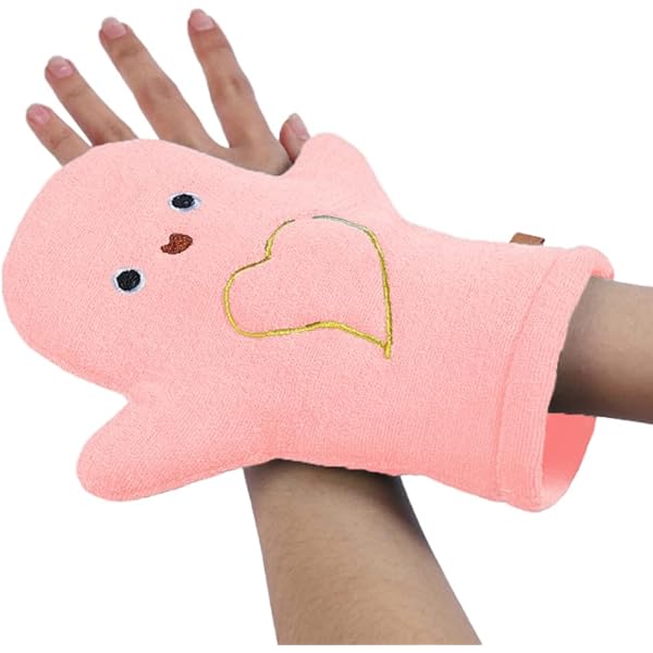 EORPAVU Baby Waschhandschuhe - Niedliche Pinguin Motive Für Badespaß