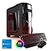 Produktbild Kiebel AMD Ryzen 5 Gaming PC Bundle mit AMD Ryzen 5 2600 6x3.4GHz (Turbo bis 3.9GHz), nVidia GTX 1650 4GB, 16GB DDR4, 1TB, Windows 10, Gaming Maus Tastatur, Gamer Computer Spiele PC [185052]
