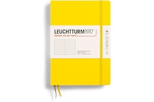 Notes Medium Leuchtturm1917 w kropki cytrynowy 344800