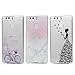 Produktbild Huawei P9 Hülle Schutzhülle Kasos TPU Silikon Case Handyhülle Softcase Back Cover Shell Dünn Gemalt Transparent Clear Tasche Abdeckung