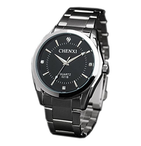 ufengke lssig edelstahl strass handgelenk armbanduhren,leuchtende geschenk armbanduhren fr herren-schwarz ufengke lssig edelstahl strass handgelenk armbanduhren,leuchtende geschenk armbanduhren fr herren-schwarz