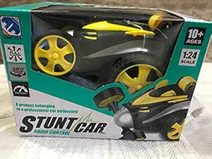 WBD Remote Control Car RC Stunt Vehicle 360?Rotating Rolling Radio Control Electric Race Car Boys Toys Kids Gifts Light Multi Color