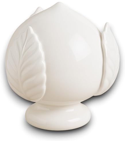 Candelabro In Ceramica Bianca Traforata - 20 Cm, Per Matrimoni, Battesimi, Comunioni - Foto 7