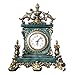 Produktbild LQUIDE Familienkamin Uhren Retro Desk Uhr European Mute Decorative Bedroom Tischdekoration ó n 3 Zoll geeignet für Wohnzimmer Office Bedroom