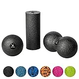 VIELSEITIGKEIT IST TRUMPF: Ein wichtiges Hilfsmittel zur Faszientherapie für Crossfit, Yoga, Krafttraining, Bodybuilding, Boxen und MMA. Das Faszien Mini-Set von BODYMATE ist aus EPP-Schaumstoff gefertigt und eignet sich für Rücken, Beine, Po, Nacken und die Schultern. Damit können Sie Verletzungen vorbeugen und die Regeneration nach Verletzungen unterstützen.