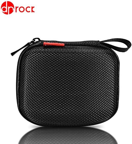 [Dr Rock] universal Headset and Bluetooth Headphones Carrying Hard Case Travel Bag for Sony Audio-technica AKG Beyerdynamic Panasonic Bang&amp;Olufsen Sennheiser Bose Beats,Color[Black Carbon Fiber Lines]