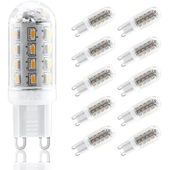 15 Pack G9 4.5W Ampoule LED Lampe Spotlight Blanc Froid 6000K Matériel