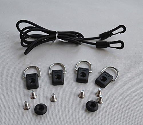 Bungee Deck Kit for Kayak Canoes Inflatable Boat Fishing Rigging Part Set