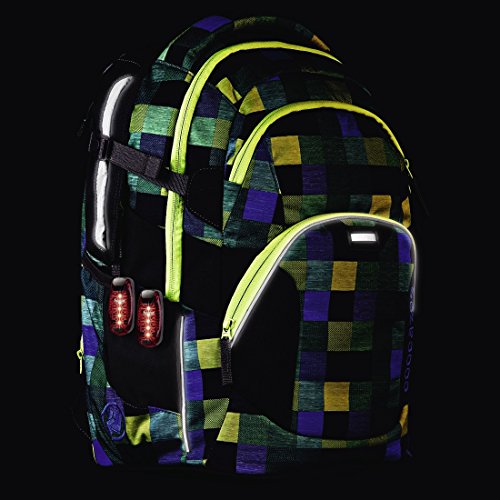 Hama 2er LED-Sicherheitsclip-Set (Batteriebetrieb, Dauerlicht und Blinklicht, ideal für Jogger, Schulkinder, Radfahrer) rot - 7