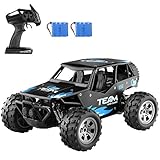 🚗【2,4 GHz Steuerungssystem】: Ferngesteuertes Auto Mit dem 2,4 GHz-Sender werden Sie bei diesem Elektroauto keine Funkstörungen bekommen. Es ist bereit für das Rennen.
