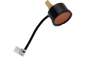 Othmro Kompressorschutz Kühlschrank Thermo Überlastschutz 1,5HP 1125W Kompressor Ersatzteil mit Schutzabdeckung 1 Stück