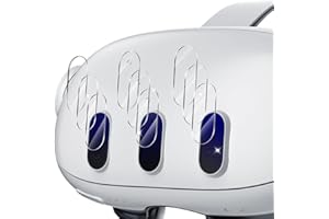 ALAFLY [9 Stück] Kameraschutz Kompatibel mit Meta Quest 3 Kamera Objektivschutz, 9H Anti- Kratzer Linse Schutzglas HD VR Zubehör für Oculus Quest 3, Transparent