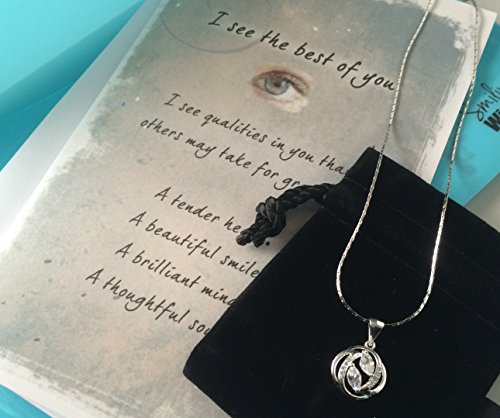 Smiling Wisdom I See The Best Of You Pendant Necklace Desertcart