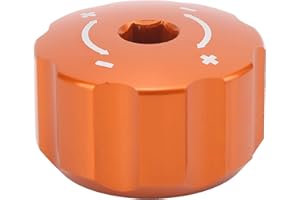 EVTSCAN Pomello Rotazione Bullone Regolazione Ammortizzatore Posteriore Compatibile con 950/990 Adventure(arancia)