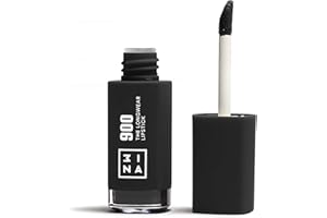 3INA MAKEUP - The Longwear Lipstick 900 - Black Long Lasting - Matte Liquid with Hyaluronic Acid