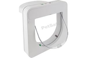PetSafe Petporte Smart Flap Mikrochip Kattlucka, Automatisk Åtkomst med Chip-Igenkänning, För Katter upp till 7 kg