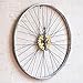 Produktbild Dorf Retro Nostalgie Vintage Fahrrad Rad Wanduhr/Shop Wand dekorative Tapeten, 60 cm