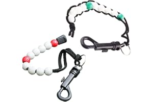 IKAAR Golf Shot Counter Golf Scorers Golf Stroke Score Counter Plastic Golf Ball Beads Putt Counter Golf Accessories Gifts Pack of 2