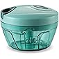 Pigeon by Stovekraft New Handy Mini Polypropylene Chopper with 3 Blades, Green