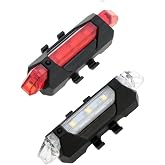 Bisiklet Işığı LED Stop Arka İkaz Işık Lamba USB Şarjlı 4 Mod