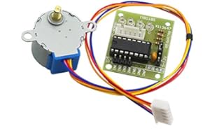 HALJIA 5V 4-Phase Stepper Motor + Driver Board ULN2003 Compatible with Arduino