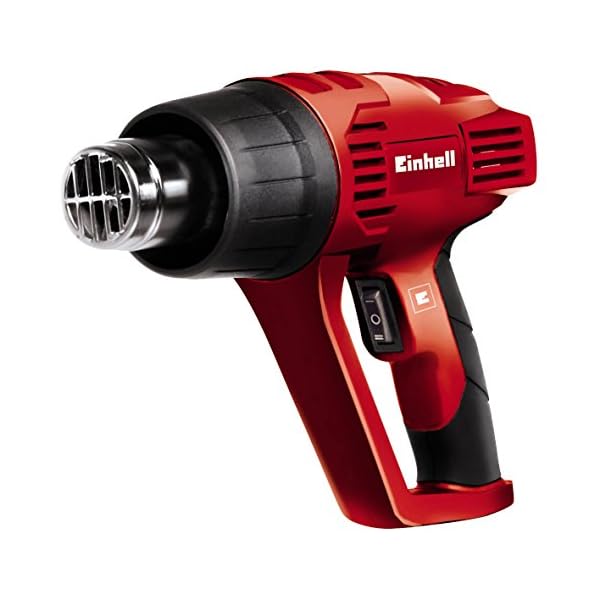 Einhell Heißluftpistole TH-HA 2000/1 (2.000 W, 2 Temperaturstufen 350°/550°, 2 Leistungsstufen, Überhitzungsschutz, inkl. Zubehör und Transportkoffer)