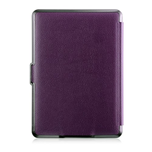 Kindle Paperwhite Hülle – eReader Slim Case Schutzhülle Tasche Etui mit Ruhemodus u. Magnetverschluss von u&h, in Lila - 3
