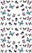 Jenna Water Transfer Nail Art Decals Stickers- Sapphire Series NR-071 RS.125.00