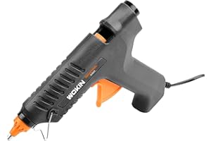 ebuyerfix wokin Hot Melt Glue Gun, Multi-Purpose 2 PCS Glue Sticks DIY & Hobby Craft Decorative Applications