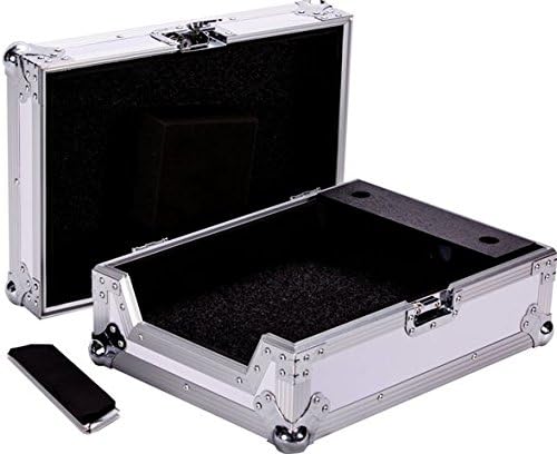 DEEJAY LEDTBHXDJ1000WHITE WHITE Fly Drive Case Engineered to Hold One Pioneer XDJ1000 DJ Multi-Player or Similarly Sized Equ