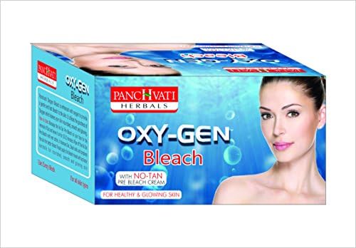 Panchvati Herbals Oxy-Gen Bleach Cream For Healthy and Glowing Skin - 260 g