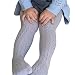 hibote Ultrathin Baby Pantyhose Girls Combed Cotton Tights Summer Anti-mosquito Gray/0-1Y